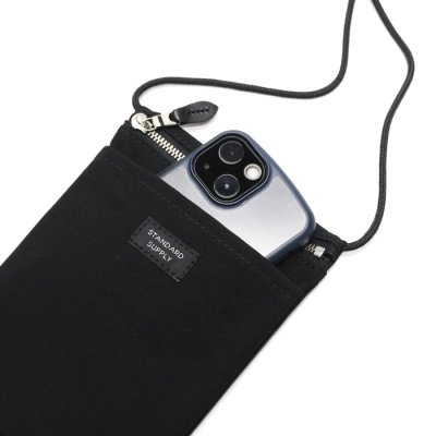 画像6: STANDARD SUPPLY（スタンダードサプライ）SLING PURSE M（スリングパースM）60/40 "SIMPLI CITY" / Black（ブラック）・Dark Purple（ダークパープル）