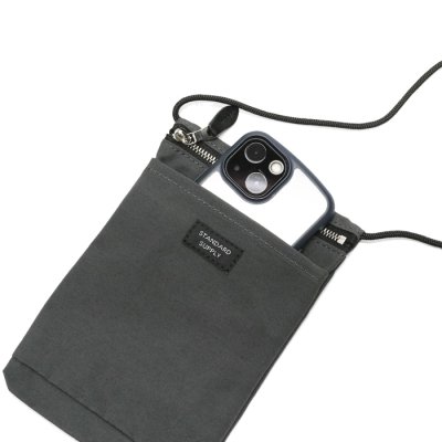 画像6: STANDARD SUPPLY（スタンダードサプライ）SLING PURSE M（スリングパースM）60/40 "SIMPLI CITY" / Steel Grey（スティールグレー）・Dark Navy（ダークネイビー）