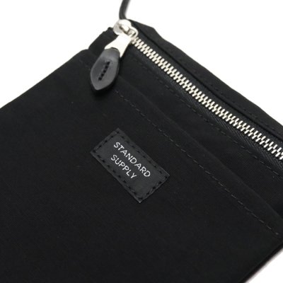 画像10: STANDARD SUPPLY（スタンダードサプライ）SLING PURSE M（スリングパースM）60/40 "SIMPLI CITY" / Black（ブラック）・Dark Purple（ダークパープル）