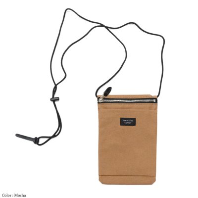 画像2: STANDARD SUPPLY（スタンダードサプライ）SLING PURSE M（スリングパースM）60/40 "SIMPLI CITY" / Mocha（モカ）・Green（グリーン）