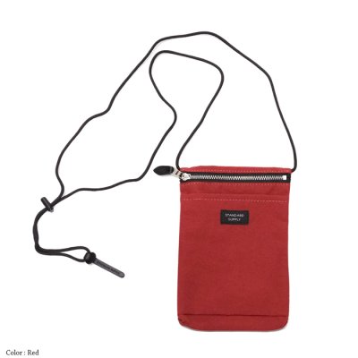画像4: STANDARD SUPPLY（スタンダードサプライ）SLING PURSE M（スリングパースM）60/40 "SIMPLI CITY"/ Gold（ゴールド）・Red（レッド）