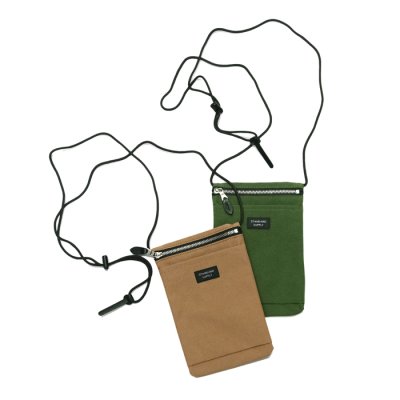 画像1: STANDARD SUPPLY（スタンダードサプライ）SLING PURSE M（スリングパースM）60/40 "SIMPLI CITY" / Mocha（モカ）・Green（グリーン）