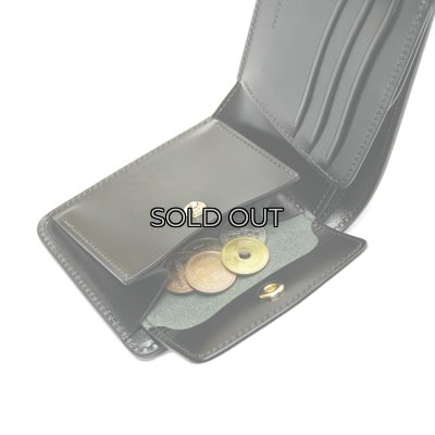 画像6: WILD SWANS（ワイルドスワンズ）GROUNDER（グラウンダー）2つ折りウォレット"サドルプルアップ"/Black（ブラック）