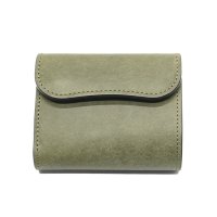 WILD SWANS（ワイルドスワンズ）ENO（イーノ）ミニ3つ折りウォレット"プエブロ"/Grigio（グリージオ）