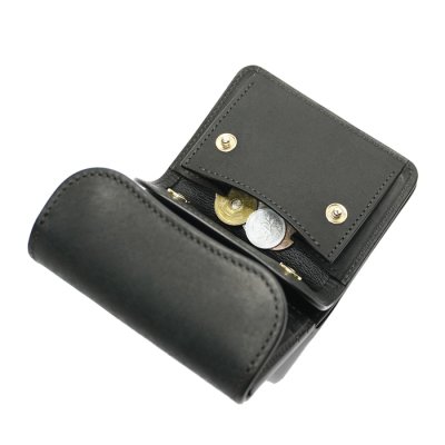 画像7: WILD SWANS（ワイルドスワンズ）ENO（イーノ）ミニ3つ折りウォレット"プエブロ"/Black（ブラック）