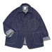 画像1:  Post O'Alls（ポストオーバーオールズ）POST44（ポスト44）"8oz Denim" / Indigo（インディゴ） (1)