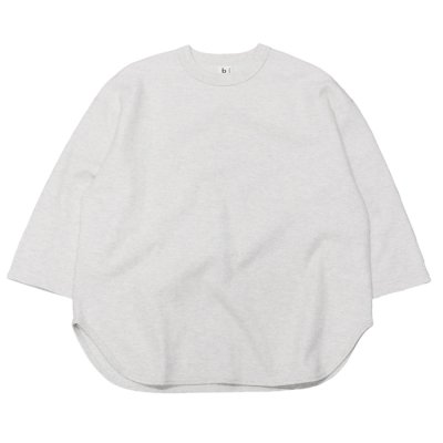 画像1: blurhms ROOTSTOCK（ブラームスルーツストック）Rough&Smooth Thermal Baseball Tee（ラフ&スムースサーマルベースボールTシャツ）/ Heather Oatmeal（ヘザーオートミール）