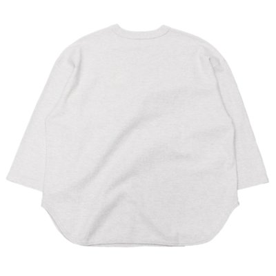 画像2: blurhms ROOTSTOCK（ブラームスルーツストック）Rough&Smooth Thermal Baseball Tee（ラフ&スムースサーマルベースボールTシャツ）/ Heather Oatmeal（ヘザーオートミール）