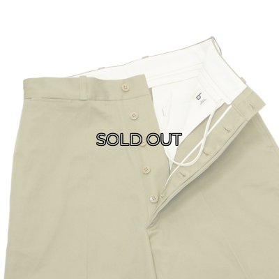 画像4: blurhms ROOTSTOCK（ブラームスルーツストック）2046D Chino Pants（2046Dチノパンツ）/ Dusty Beige（ダスティベージュ）【裾上げ無料】