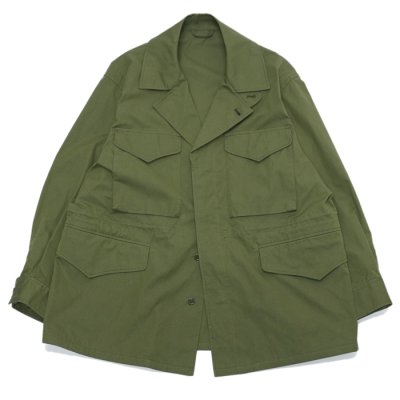 画像1: blurhms ROOTSTOCK（ブラームスルーツストック）CN Oxford 43 Jacket（コットンナイロンオックスフォード43ジャケット）/Dark Olive（ダークオリーブ）※3(L)サイズのみ