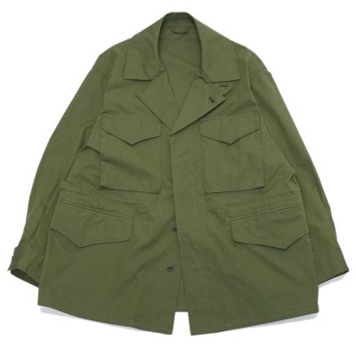 画像1: blurhms ROOTSTOCK（ブラームスルーツストック）CN Oxford 43 Jacket（コットンナイロンオックスフォード43ジャケット）/Dark Olive（ダークオリーブ）