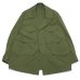 画像1: blurhms ROOTSTOCK（ブラームスルーツストック）CN Oxford 43 Jacket（コットンナイロンオックスフォード43ジャケット）/Dark Olive（ダークオリーブ）※3(L)サイズのみ (1)