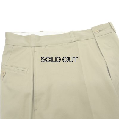 画像3: blurhms ROOTSTOCK（ブラームスルーツストック）2046D Chino Pants（2046Dチノパンツ）/ Dusty Beige（ダスティベージュ）【裾上げ無料】