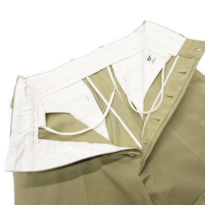 画像5: blurhms ROOTSTOCK（ブラームスルーツストック）2046D Chino Pants（2046Dチノパンツ）/ Dusty Beige（ダスティベージュ）【裾上げ無料】