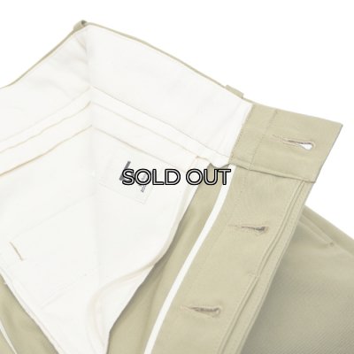画像6: blurhms ROOTSTOCK（ブラームスルーツストック）2046D Chino Pants（2046Dチノパンツ）/ Dusty Beige（ダスティベージュ）【裾上げ無料】