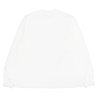 画像2: KAPTAIN SUNSHINE（キャプテンサンシャイン）Suvin Supima Tube Long Sleeve Tee Heavy（スビンスーピマチューブロングスリーブヘビーTシャツ）"SUVIN SUPIMA TUBE JERSEY HEAVY" / White（ホワイト）