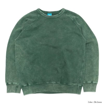 画像4: Good On(グッドオン)Raglan Crew Neck Sweat(ラグランクルーネックスウェット)"Vintage Dye" / Mustard(マスタード)・Dk.Green(ダークグリーン)