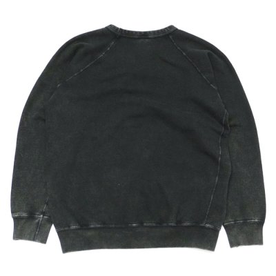 画像2: Good On（グッドオン）Raglan Crew Neck Sweat（ラグランクルーネックスウェット）"Vintage Dye"/Black（ブラック）※Mサイズのみ