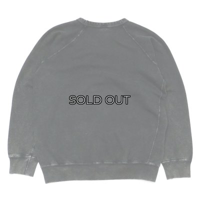 画像2: Good On（グッドオン）Raglan Crew Neck Sweat（ラグランクルーネックスウェット）"Vintage Dye" / Black（ブラック）