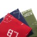 画像8: ENGINEERED GARMENTS（エンジニアードガーメンツ）PRINTED BANDANA（プリンテッドバンダナ）/Red（レッド）・Navy（ネイビー）・Olive（オリーブ）