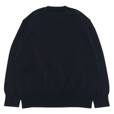画像5: Yonetomi NEW BASIC（ヨネトミニューベーシック）RIGID SEA ISLAND COTTON PULLOVER（リジッドシーアイランドコットンプルオーバー）/Raw（キナリ）・Navy（ネイビー）