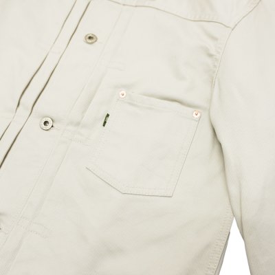 画像5: 『OUTLET』F.O.B FACTORY(エフオービーファクトリー)PIQUE JACKET(ピケジャケット)”BEDFORD CORD” / Ivory(アイボリー)