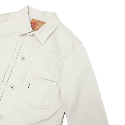 画像4: 『OUTLET』F.O.B FACTORY(エフオービーファクトリー)PIQUE JACKET(ピケジャケット)”BEDFORD CORD” / Ivory(アイボリー)