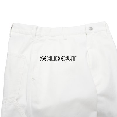 画像2: SMITH'S AMERICAN（スミスアメリカン）LES HALLES Painter（レアールペインター）/White（ホワイト）【裾上げ無料】