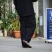 画像12: *A VONTADE（アボンタージ）1 Tuck Easy Trousers（1タックイージートラウザーズ）"Gas Boiled Twill" / Black（ブラック）【裾上げ無料】