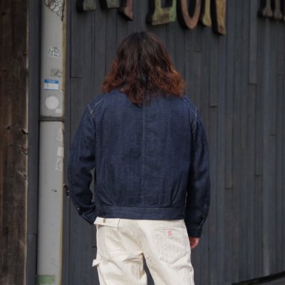 画像13: *A VONTADE（アボンタージ）Denim Zip Jacket（デニムジップジャケット）"10oz Selvedge Denim" / Dk.Indigo（ダークインディゴ）