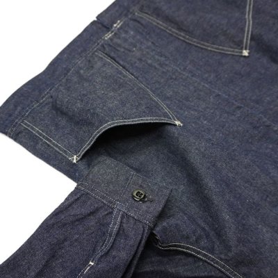 画像7: *A VONTADE（アボンタージ）Denim Zip Jacket（デニムジップジャケット）"10oz Selvedge Denim" / Dk.Indigo（ダークインディゴ）