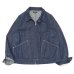 画像1: *A VONTADE（アボンタージ）Denim Zip Jacket（デニムジップジャケット）"10oz Selvedge Denim" / Dk.Indigo（ダークインディゴ） (1)