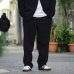 画像10: *A VONTADE（アボンタージ）1 Tuck Easy Trousers（1タックイージートラウザーズ）"Gas Boiled Twill" / Black（ブラック）【裾上げ無料】