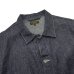 画像3: *A VONTADE（アボンタージ）Coal Mine Denim Blouse（コールマインデニムブラウス）"11.5oz Nepped Selvedge Denim"/ Indigo（インディゴ）