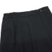画像2: A VONTADE（アボンタージ）1 Tuck Easy Trousers（1タックイージートラウザーズ）Gas Boiled Twill/Black（ブラック）【裾上げ無料】 (2)