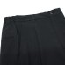 画像2: *A VONTADE（アボンタージ）1 Tuck Easy Trousers（1タックイージートラウザーズ）"Gas Boiled Twill" / Black（ブラック）【裾上げ無料】 (2)