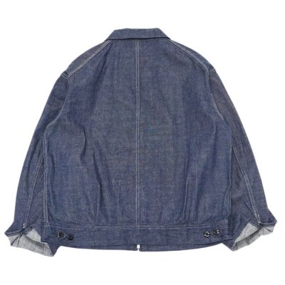 画像2: *A VONTADE（アボンタージ）Denim Zip Jacket（デニムジップジャケット）"10oz Selvedge Denim" / Dk.Indigo（ダークインディゴ）