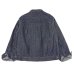 画像2: *A VONTADE（アボンタージ）Coal Mine Denim Blouse（コールマインデニムブラウス）"11.5oz Nepped Selvedge Denim"/ Indigo（インディゴ） (2)