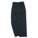 画像1: A VONTADE（アボンタージ）1 Tuck Easy Trousers（1タックイージートラウザーズ）Gas Boiled Twill/Black（ブラック）【裾上げ無料】 (1)