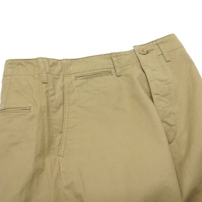 画像2: *A VONTADE（アボンタージ）Classic Chino Trousers（クラシックチノトラウザー）”Classic Selvedge Twill” / Khaki（カーキ）【裾上げ無料】