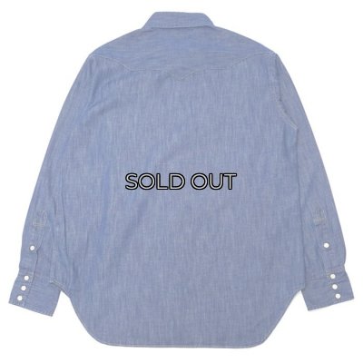 画像2: *A VONTADE（アボンタージ）Lax Western Shirts（ラックスウエスタンシャツ）"6.5oz Zimbabwe Denim" / Fade Indigo（フェードインディゴ）