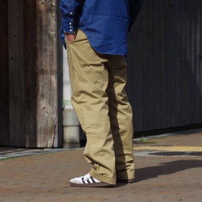 画像11: *A VONTADE(アボンタージ)Classic Chino Trousers(クラシックチノトラウザー)”Classic Selvedge Twill” / Khaki(カーキ)【裾上げ無料】