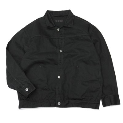 画像1: alvana（アルヴァナ）Bharat DENIM JACKET（バーラトデニムジャケット）/ Ink Black（インクブラック）