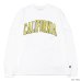 画像2: Sloppy Supply（スラッピーサプライ）Long Sleeve Print Tee（ロングスリーブプリントTシャツ）"CALIFORNIA"/White（ホワイト）・Fade Navy（フェードネイビー）※Lサイズのみ (2)