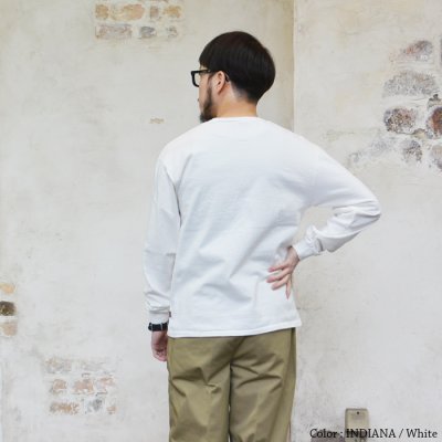 画像15: ＜40%OFF＞Sloppy Supply（スラッピーサプライ）Long Sleeve Print Tee（ロングスリーブプリントTシャツ）"CALIFORNIA" / White（ホワイト）・Fade Navy（フェードネイビー）※Lサイズ