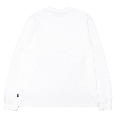 画像3: ＜40%OFF＞Sloppy Supply（スラッピーサプライ）Long Sleeve Print Tee（ロングスリーブプリントTシャツ）"CALIFORNIA" / White（ホワイト）・Fade Navy（フェードネイビー）※Lサイズ