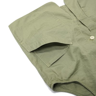 画像9: Post O'Alls（ポストオーバーオールズ）DEE Vest（ディー・ベスト）"Hemp Cotton Poplin" / Sage（セージ）※Mサイズのみ