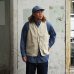 画像15: Post O'Alls（ポストオーバーオールズ）DEE Vest（ディー・ベスト）Hemp Cotton Poplin/Natural（ナチュラル）・Sage（セージ）