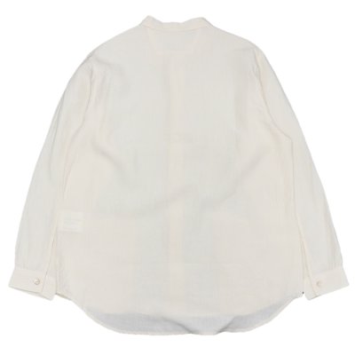 画像3: *A VONTADE（アボンタージ）Gardener Apron Shirts（ガーデナーエプロンシャツ）"Highcount Linen Chambray" / Ecru（エクリュ）・Black（ブラック）