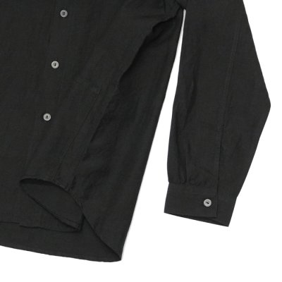 画像9: *A VONTADE（アボンタージ）Gardener Apron Shirts（ガーデナーエプロンシャツ）"Highcount Linen Chambray" / Ecru（エクリュ）・Black（ブラック）